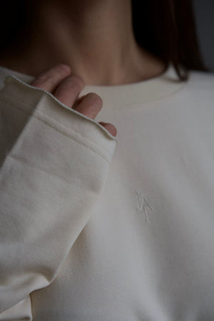 LIA Cozy Sweater - Cream - #abc