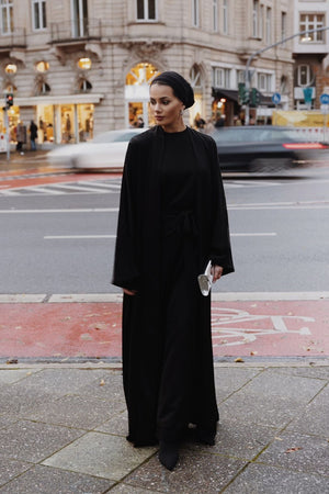 Abaya Luxe "Nero" - #abc