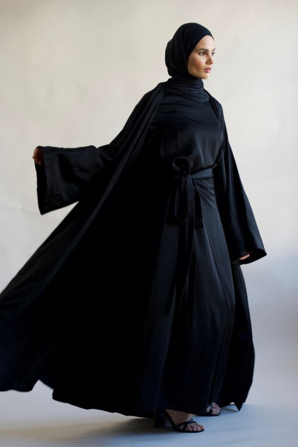Abaya Luxe "Nero" - #abc