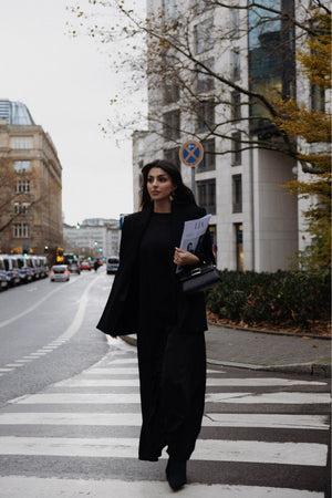 Abaya Luxe "Nero" - #abc