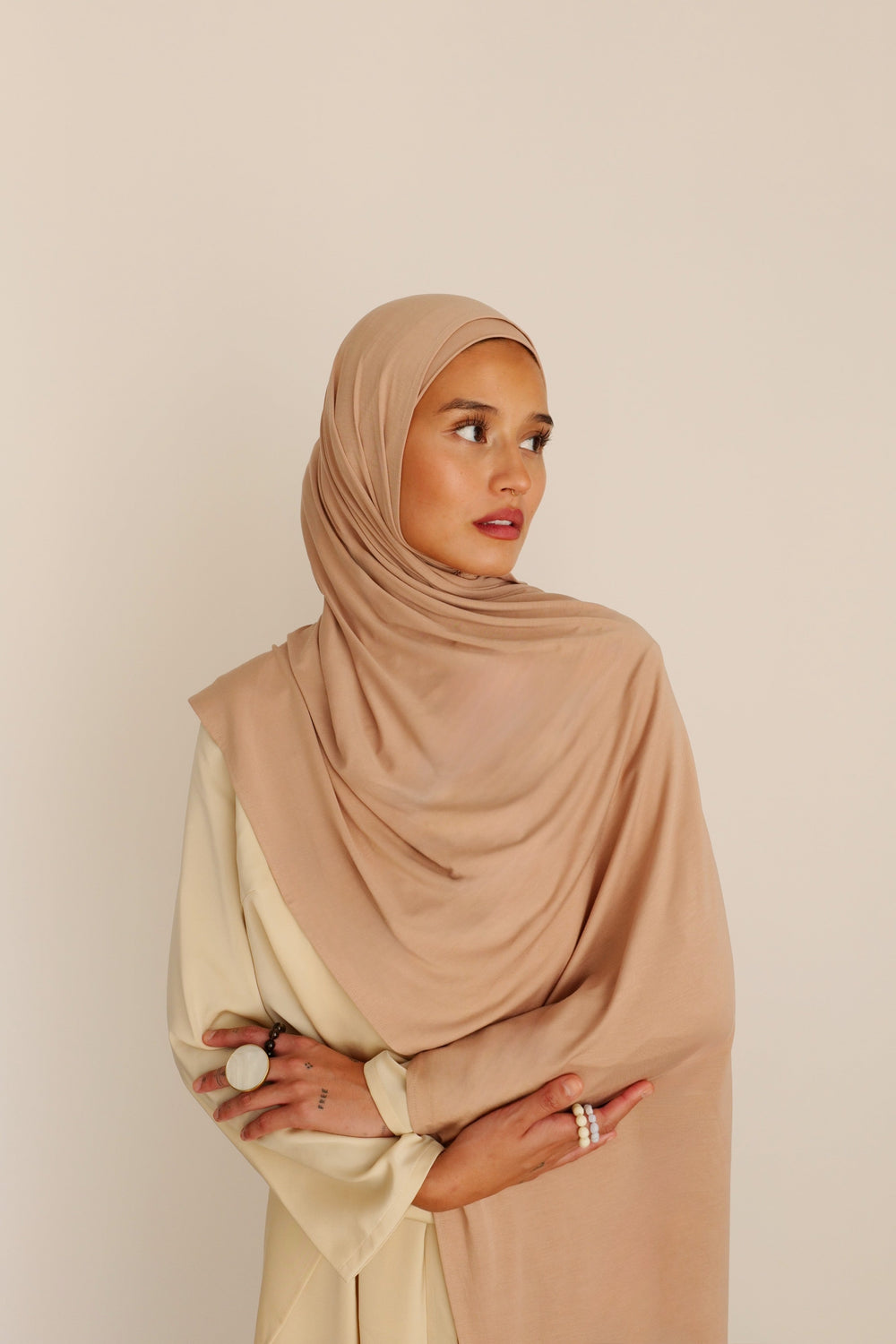 Bamboo Jersey Hijab